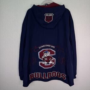 South Carolina State Bulldogs Jacket Mens 3XL NCAA Football Big Boy Blue NEW